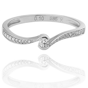 Moon Diamonds gyűrű – 50-00448-1255F